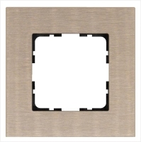 Рамка 1-м G-Metal метал. алюм. шампань Champagne Gold Jasmart G1001AG Рамка 1-м G-Metal метал. алюм. шампань Champagne Gold Jasmart G1001AG