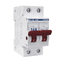 Выключатель нагрузки модульный 2п 16А PRIZMA TOKOV ELECTRIC TKE-PZ60-MDSI-2-16 Выключатель нагрузки модульный 2п 16А PRIZMA TOKOV ELECTRIC TKE-PZ60-MDSI-2-16