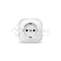 Розетка 1-м ОП 16А IP20 с заземл. бел. IONICH 1416