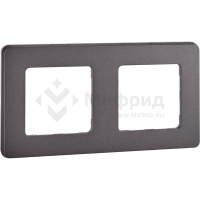 Рамка 2-м СП Inspiria IP20 дым. IEK 673947