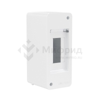 Щиток настенный Фрейм (FRAME) ЩРн-п-2 2мод. без дверцы бел. DKC F02W0W0