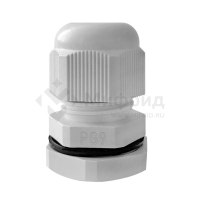 Ввод кабельный (сальник) PG-9 IP68 сер. TOKOV ELECTRIC TKE-PG-9-G