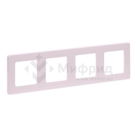 Рамка 4-м СП Inspiria IP20 роз. IEK 673964