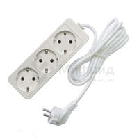Удлинитель 3х7м с заземл. 16А IP20 3.5кВт ПВС Союз 481S-6307