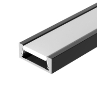 Профиль MIC-M-2000 ANOD BLACK L2000 алюм. Arlight 044540