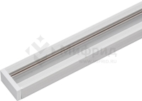 Шинопровод L2000 PTR P 2M-WH пластик бел. JazzWay 5052017