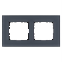 Рамка 2-м G-Glass стекло маренго Jasmart G1002GC Рамка 2-м G-Glass стекло маренго Jasmart G1002GC