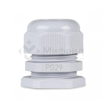 Ввод кабельный (сальник) PG-29 IP68 сер. TOKOV ELECTRIC TKE-PG-29-G