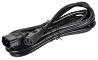 Кабель электропитания PDU 3х1.5 3м с разъемами С13-C14 ITK PC-C13C14-3M