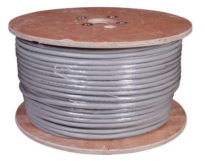 Кабель витая пара F/UTP кат.5e 25х2х24AWG solid PVC INDOOR медь сер. (уп.305м) Rexant 01-1201-R Кабель витая пара F/UTP кат.5e 25х2х24AWG solid PVC INDOOR медь сер. (уп.305м) Rexant 01-1201-R