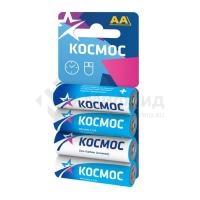 Элемент питания солевой AA/R6 4хBL (блист.4шт) КОСМОС KOCR64BL