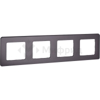 Рамка 4-м Inspiria дым. IEK 673967