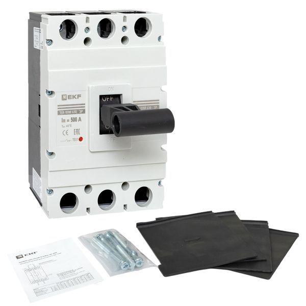 Выключатель автоматический 3п 630/500А 50кА ВА-99М PROxima EKF mccb99-630-500m Выключатель автоматический 3п 630/500А 50кА ВА-99М PROxima EKF mccb99-630-500m