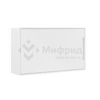 Щиток настенный Фрейм (FRAME) ЩРн-п-18 18мод. с бел. дверцей с 2 шинами PEN на 8 и 10 отверст. бел. DKC F18W1WW