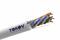 Кабель витая пара F/UTP 4х2х24AWG(0.48мм) кат.5E PVC Fluke tested TOKOV ELECTRIC TKE-C06-F/UTP-42-5E-305
