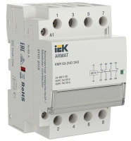 Контактор модульный KMR 63А 230В AC 2НО 2НЗ ARMAT IEK AR-KMR10-063-22-230 Контактор модульный KMR 63А 230В AC 2НО 2НЗ ARMAT IEK AR-KMR10-063-22-230