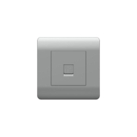 Розетка компьютерная 1-м NEW3-E RJ45 серебр. CHINT 431417 Розетка компьютерная 1-м NEW3-E RJ45 серебр. CHINT 431417