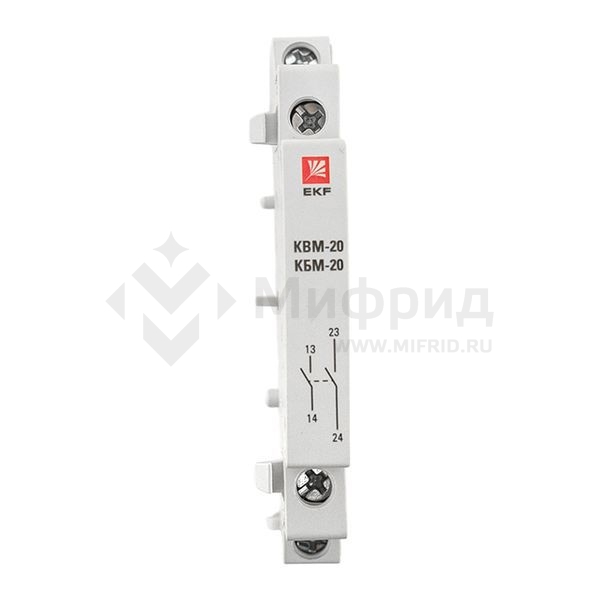 Контакт боковой дополнительный КБМ-20 2НО PROXIMA EKF km-cs-20