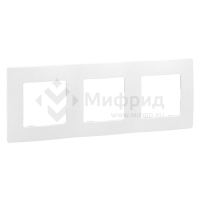 Рамка 3-м СП Etika IP20 бел. IEK 672503