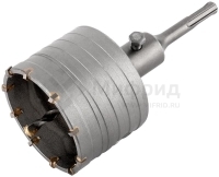 Коронка кольцевая по бетону 80мм хвостовик 110мм в сборе FIT 33447