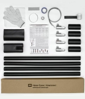 Муфта кабельная концевая внутр. уст. 1кВ 1КВТпН-4х(70-120) с болтов. наконечн. Нева-Транс Комплект 22020035