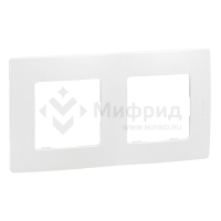 Рамка 2-м СП Etika IP20 бел. IEK 672502