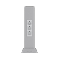 Мини-колонна 0.5м алюм. сер. метал. RAL 9006 DKC 19554