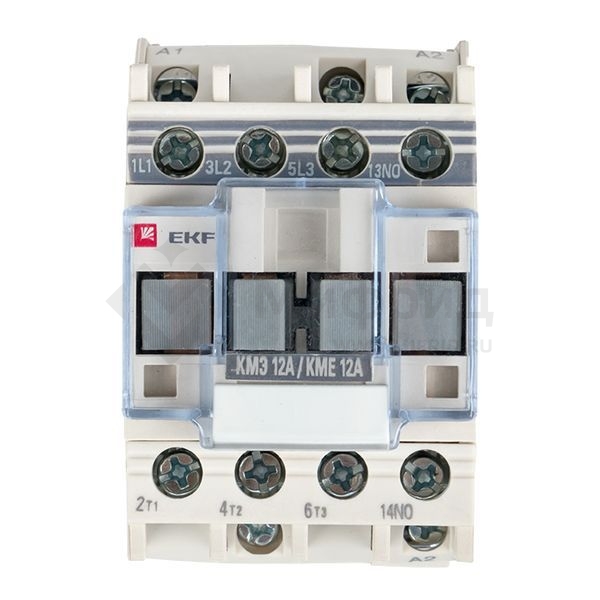 Контактор КМЭ-1 12А кат. 230В AC 1НО EKF ctr-s-12-220