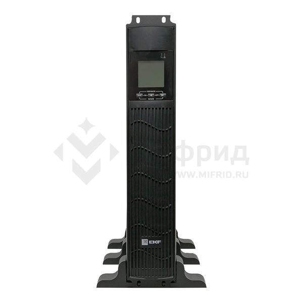Источник бесперебойного питания двойн. преобразования E-Power SW900pro-RTB 3000В.А для монтажа в стойку с АКБ 8х12В 7А.ч PROxima EKF SW930Pro-RTB