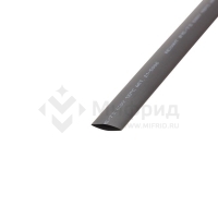 Трубка термоусадочная ТУТ нг 15.0/7.5 черн. 1м REXANT 21-5006