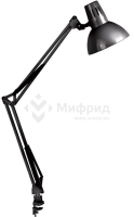 Светильник настольный KD-312 40Вт E27 230В струбцина черн. Camelion 10999