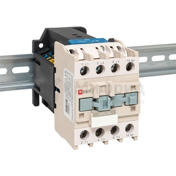 Контактор КМЭп 25А кат. 24В DC 1НО PROxima EKF ctr-s-25-24-p