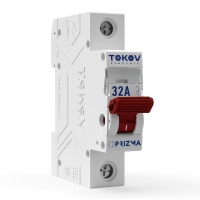 Выключатель нагрузки модульный 1п 32А PRIZMA TOKOV ELECTRIC TKE-PZ60-MDSI-1-32 Выключатель нагрузки модульный 1п 32А PRIZMA TOKOV ELECTRIC TKE-PZ60-MDSI-1-32