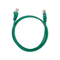 Патч-корд U/UTP CAT 5e RJ45-RJ45 26AWG LSZH зел. 1м Rexant 02-0106-1 Патч-корд U/UTP CAT 5e RJ45-RJ45 26AWG LSZH зел. 1м Rexant 02-0106-1
