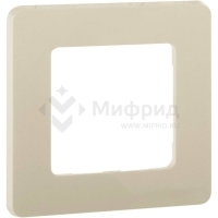 Рамка 1-м СП Inspiria IP20 сл. кость IEK 673931