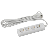 Удлинитель 4х3м с заземл. 16А IP20 U-4e-3m-3х1 ПВС 3х1 Эра Б0028374 Удлинитель 4х3м с заземл. 16А IP20 U-4e-3m-3х1 ПВС 3х1 Эра Б0028374