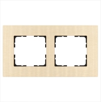 Рамка 2-м G-Metal метал. алюм. шампань Champagne Gold Jasmart G1002AG Рамка 2-м G-Metal метал. алюм. шампань Champagne Gold Jasmart G1002AG