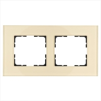 Рамка 2-м G-Glass стекло шампань Champagne Gold Jasmart G1002GG Рамка 2-м G-Glass стекло шампань Champagne Gold Jasmart G1002GG