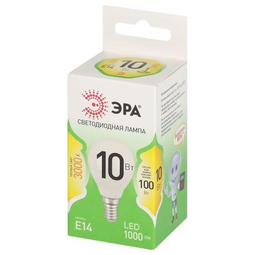 Лампа светодиодная GREEN LINE P45-10W-830-E14 GL 10Вт шар 3000К свет тепл. E14 Эра Б0067065 Лампа светодиодная GREEN LINE P45-10W-830-E14 GL 10Вт шар 3000К свет тепл. E14 Эра Б0067065