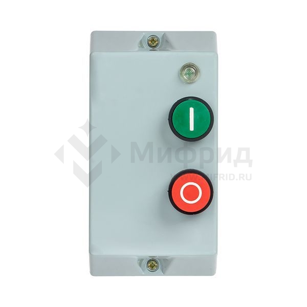 Пускатель ПМЛ-1 18А 400В AC 1НО IP65 с теплов. реле 12-18А в корпусе с индикацией EKF ctrp-r-18-400v-led
