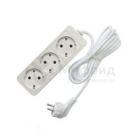 Удлинитель 3х5м с заземл. 16А IP20 3.5кВт ПВС Союз 481S-6305