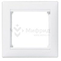 Рамка 1-м СП Valena IP20 горизонт. бел. (DIY-упак.) IEK 694240