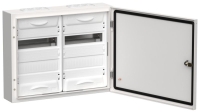 Корпус ЩРн-48 (2х24) TITAN 5 460х570х140 IP54 одна дверь метал. бел. IEK TI5-50-N-2X024-54
