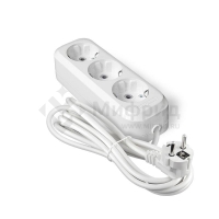 Удлинитель 3х5м с заземл. IP20 Е-303А ПВС 3х1.5 Universal 1723