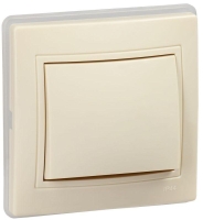 Выключатель 1-кл. СП Кварта ВС10-1-0-ККм-44 10А IP44 крем. GENERICA KV-V10-10-44-K33