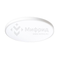 Светильник светодиодный декоративный PPB OPAL 48Вт 4000К WH d370X55 IP20 настенно-потолочный бытовой JazzWay 5060869