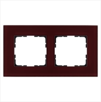 Рамка 2-м G-Glass стекло гранат. JasmartG1002GH Рамка 2-м G-Glass стекло гранат. JasmartG1002GH