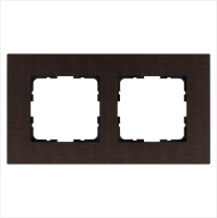 Рамка 2-м G-Metal метал. алюм. корич. Brown Jasmart G1002AZ Рамка 2-м G-Metal метал. алюм. корич. Brown Jasmart G1002AZ