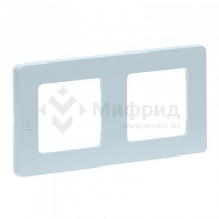 Рамка 2-м СП Inspiria IP20 мятн. IEK 673945