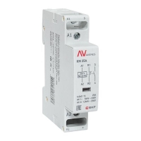 Контактор модульный КМ 25А 1NC+1NO 230VAC (1 мод.) AVERES EKF km-av-1-25-11-230V Контактор модульный КМ 25А 1NC+1NO 230VAC (1 мод.) AVERES EKF km-av-1-25-11-230V